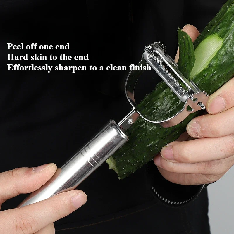 Multifunction Stainless Steel Vegetable Peeler Potato Carrot Cucumber Grater Fruit Cutter Julienne Peeler Kitchen