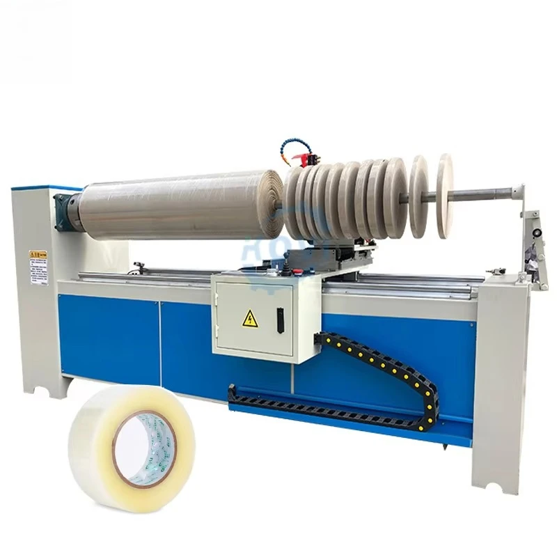 Plastic Film Sheet Roll Cutting Machine Tape Slitting and Rewinder Machine Film Tube Slitting Machine