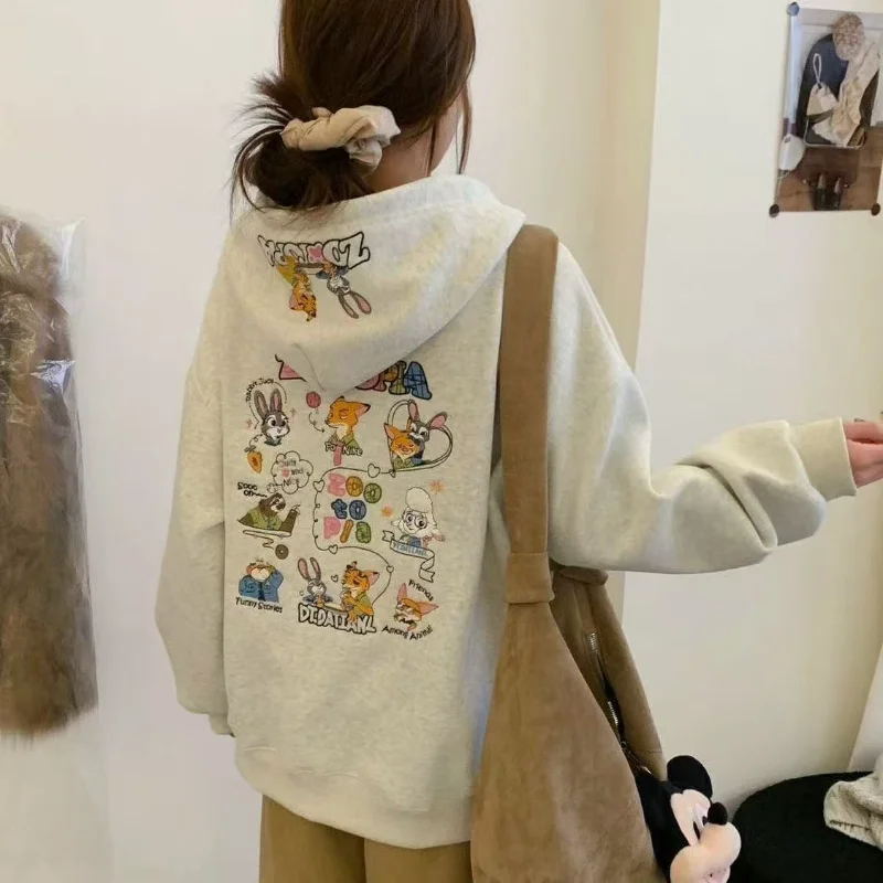 

Универсальная толстовка с капюшоном в стиле аниме, осень-зима 2026, утолщенная хлопковая, унисекс, с американской вышивкой, новинка, хит продаж, верхняя одежда