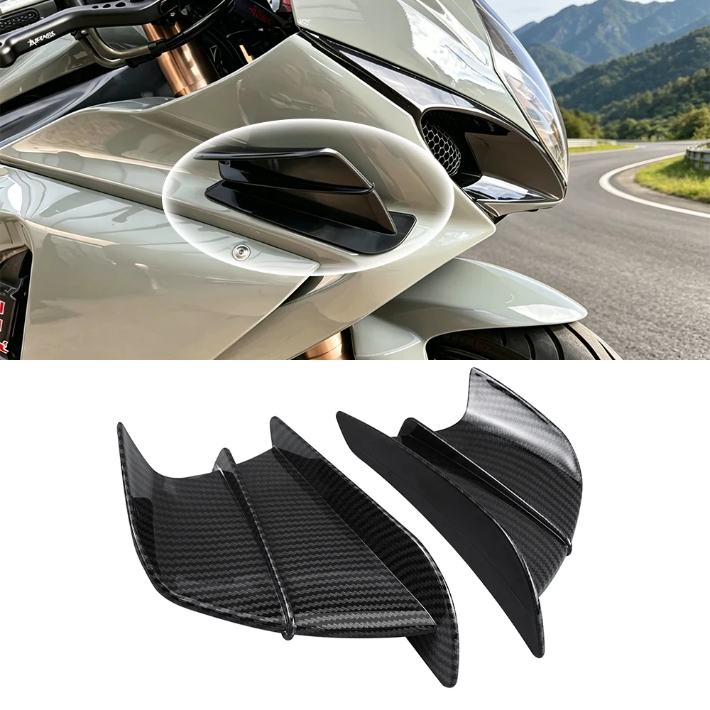 Für Suzuki GSX-R750 GSX-R250 GSX-R600 GSX-R1000 GSX R Motorrad-Verkleidung Seitenflügel Aerodynamischer Flügel Spoiler GSX-R