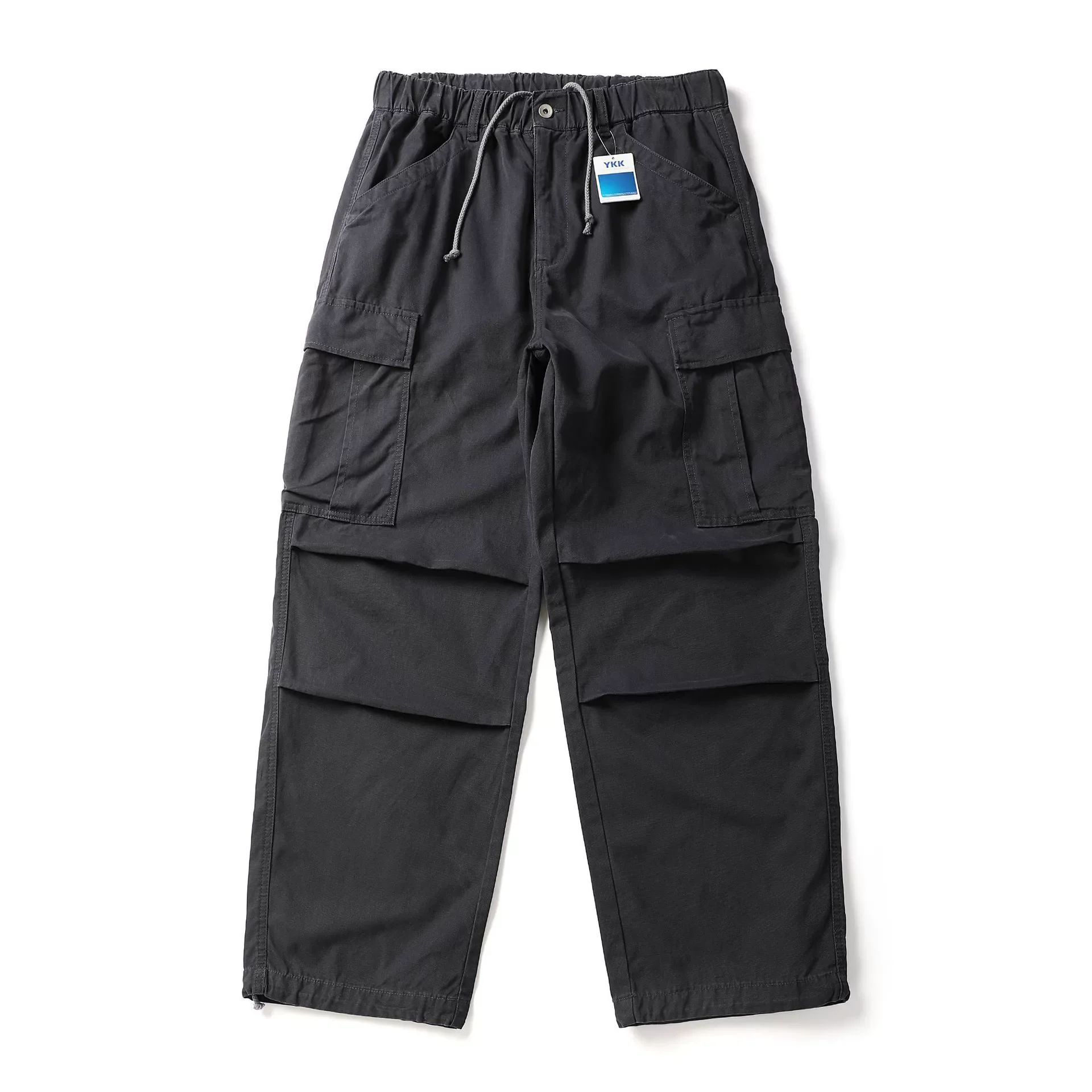 camouflage-loose-workwear-pants-spring-high-street-men's-women's-casual-trousers-non-elastic-longs-outdoor-trekking-camp-travel
