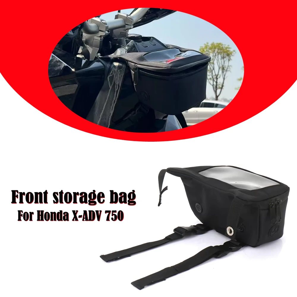 

Motorcycle Scooter Tunnel Tank Bag Scooters Travel Storage Tunnel Bags For Honda XADV750 X ADV 750 2017 2018 2019 -2025
