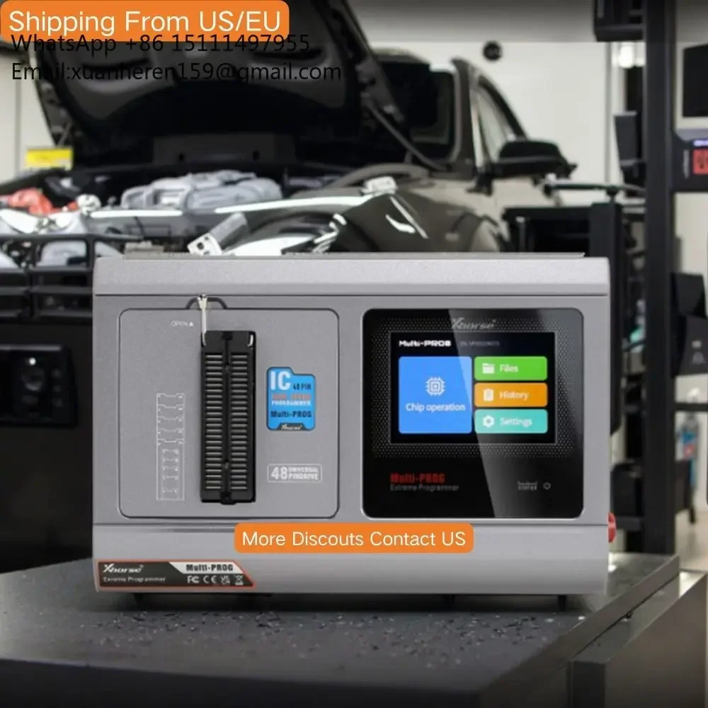 

For Xhorse XDMPG0GL Pro-level ECU TCU Programmer Multi Prog with Free MQB48 License Update VVDI Prog Version 1-Year Warranty