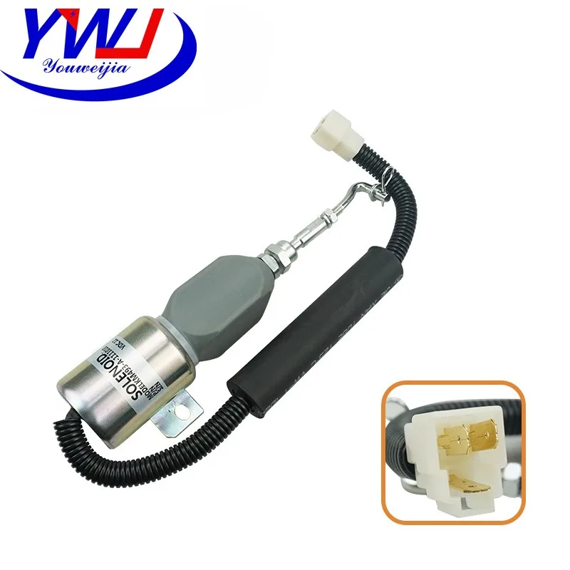 Flameout Solenoid Valve KM493-A-1111010 for Kipor Generator Woodward 1700-4138