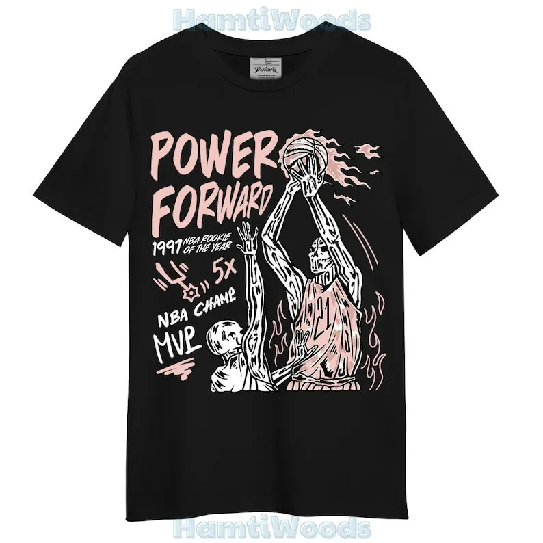 Legend Pink 11s Shirt - Power Shot Skeleton Shirt Unisex