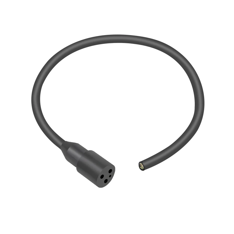 IL3F Circular 3 Pins Inline Female Male Connector Underwater Cable Watertight  Waterproof Connectors for ROV
