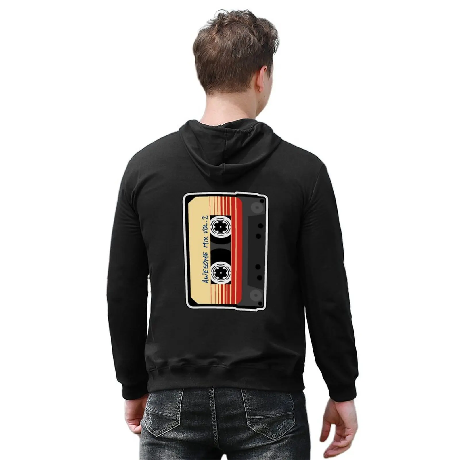 رهيبة Mixtape المجلد. 2، الشريط، الموسيقى، كاسيت هوديي أنيمي الملابس الملابس للرجال الخريف الرجال مصمم الملابس رياضية #6