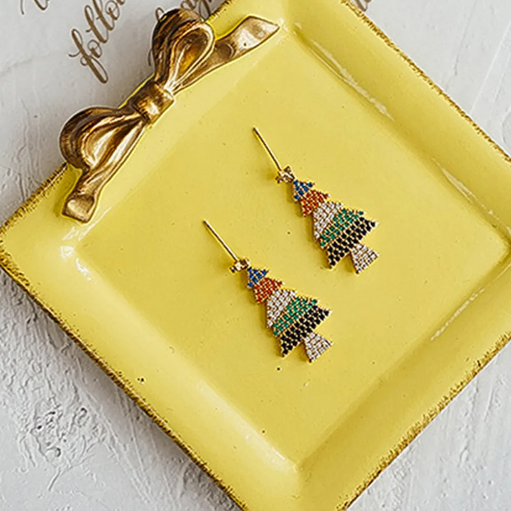 

Unique Resin Earrings Tray Beautiful Jewelry Display Tray Desktop Decoration Photography Prop Creative Photo Ornament