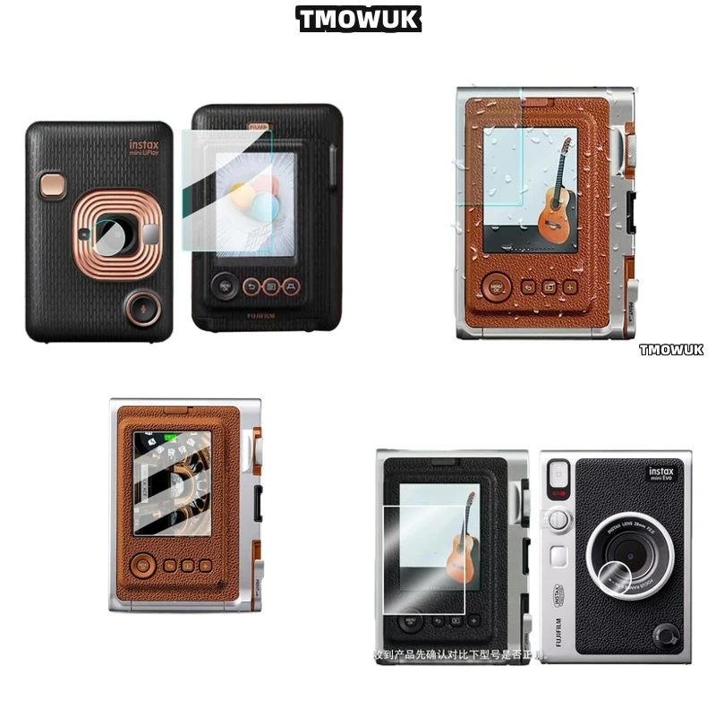 

For Fujifilm Instax Mini LiPlay, 2.5D Curved Edge Glass, Superior LCD Screen Defense.