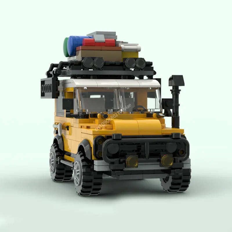 429pcs Moc-10317 High-tech Land Rovered Defender 90 Super Off-road Racing Car Building Blocks Diy Creative Bricks Toys Gift