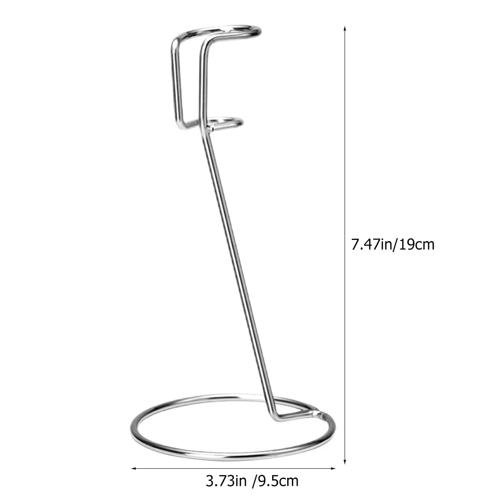 

3Pcs Premium Stainless Steel Egg Rest Convenient Stand Kitchen Organizer Silver Holder Milk Frother Rack