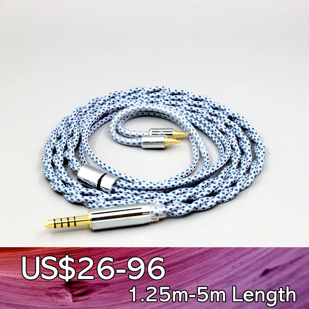 

99% Pure Silver Mix Graphene OCC Shielding Earphone Cable For Sennheiser IE40 Pro IE40pro LN008634