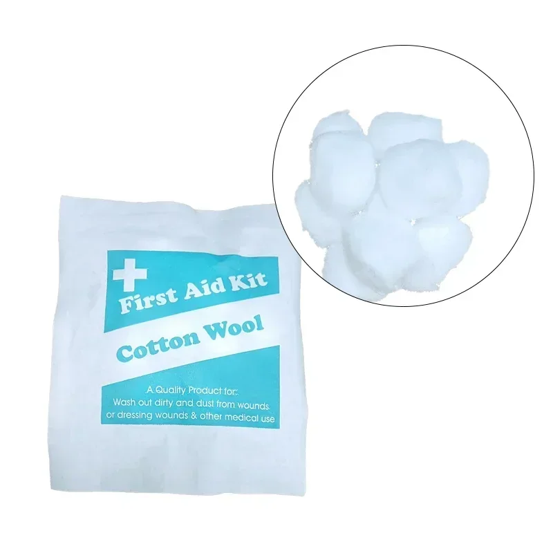 

10pcs/pack Dental Cotton Balls Absorbent Cotton balls individually packaged