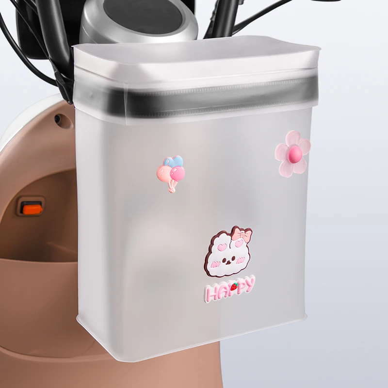 MIXSAS Waterproof Electric Bike Helmet Hanging Bag Front Hanging Bag Motorcycle Electric Bicycle Front Pocket Storage Bag Large