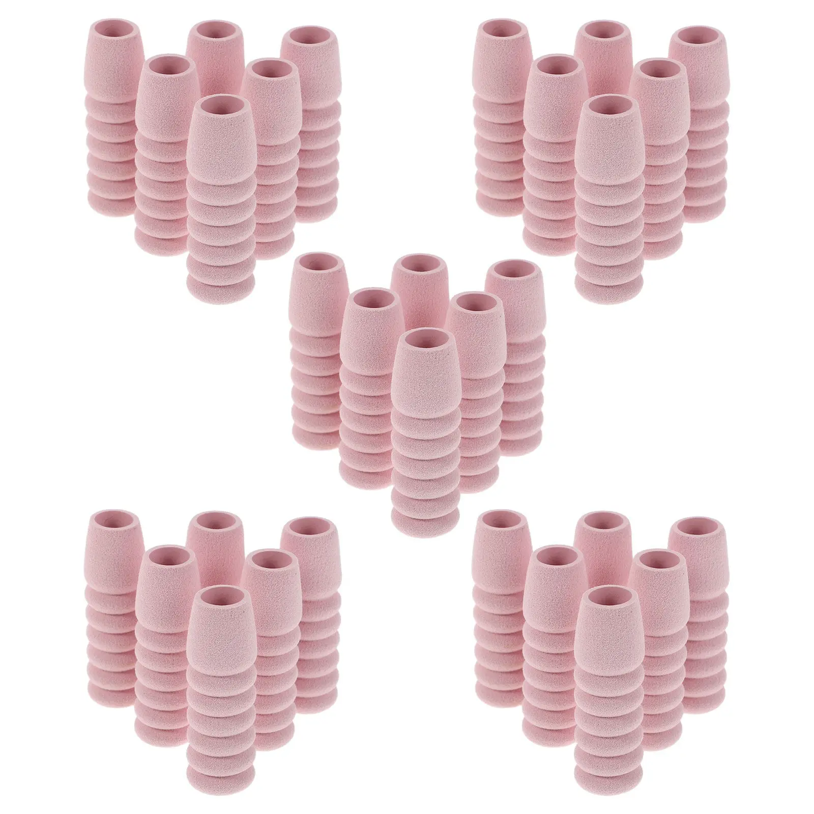 

60Pcs Manicure Tool Handle Sleeve Non-Slip Sweat-Absorbing Sponge Cover for Nail Care Tools Professional Use At Home Salon