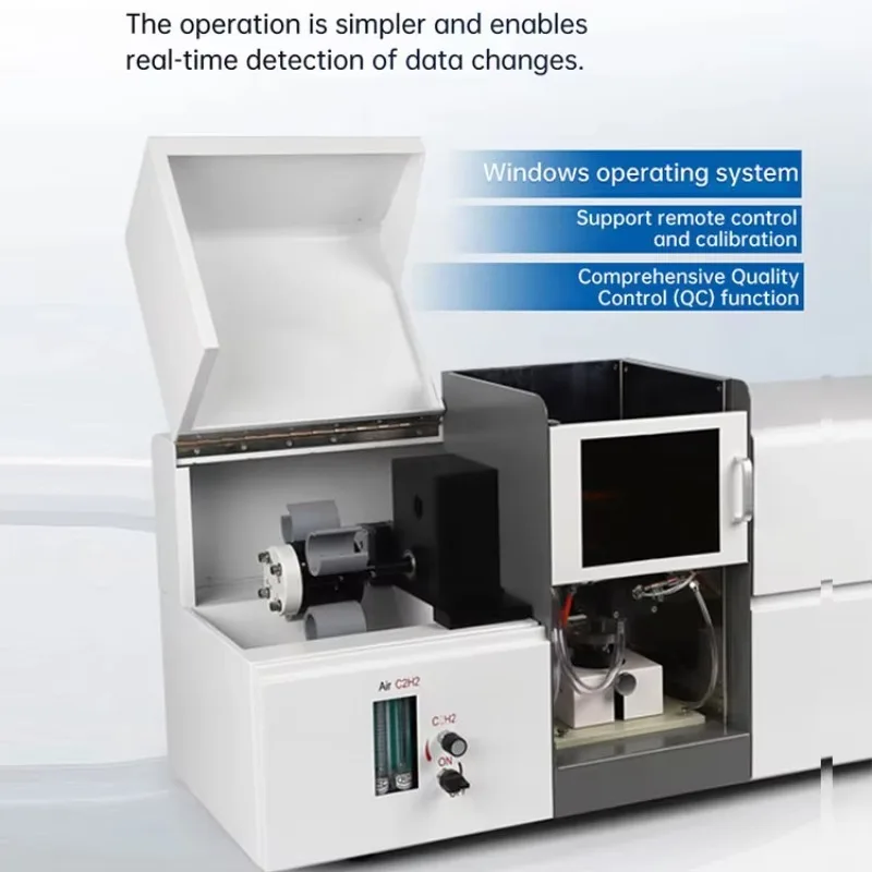 Lab Spectrometer Atomic Absorption Spectrophotometer AAS Testing Spectrophotometer