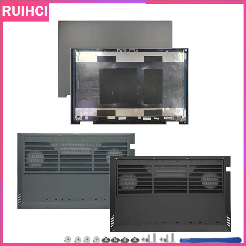 Carcasa Trasera para Pantalla LCD de Portátil HP OMEN 16-B TPN-Q265 16-C TPN-Q267, Cubierta Inferior, Base Inferior, Tapa Trasera, Carcasa Superior