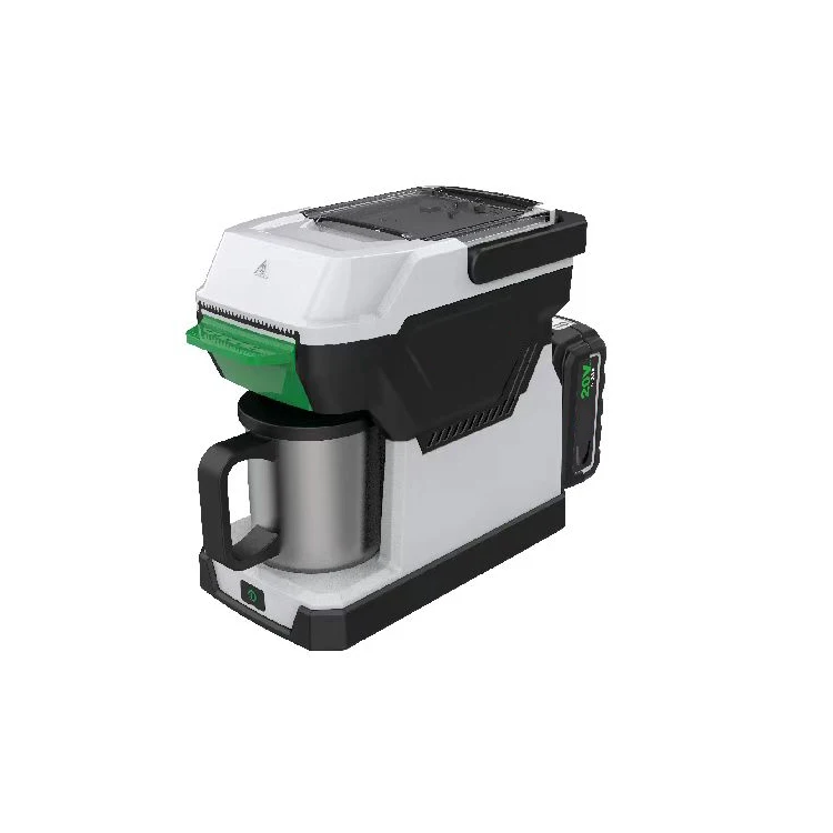 Portable stainless steel cordless grinder tool rechargeable electric outdoor coffee machine for indoor and outdoor use in cars