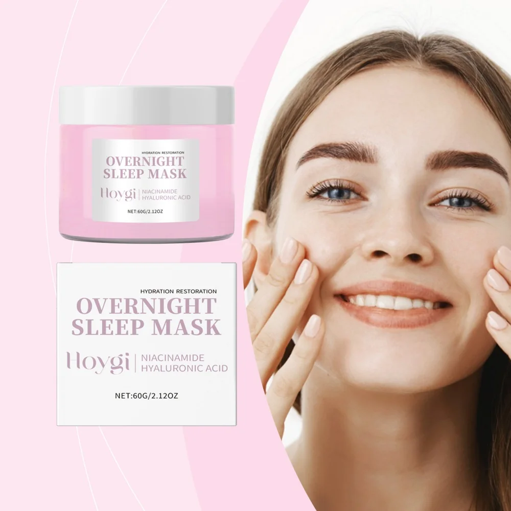 

HOYGI Увлажняющая маска для лица Sleep Night Repair Pellet Увлажняет, смягчает, глубокие, увлажняет, успокаивает и питает.