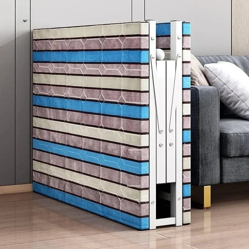 & Household Portable Folding Beds Single Bed Multi-functional Escort Hard Board Beds Office Lunch Break Folding Bed for Sleeping