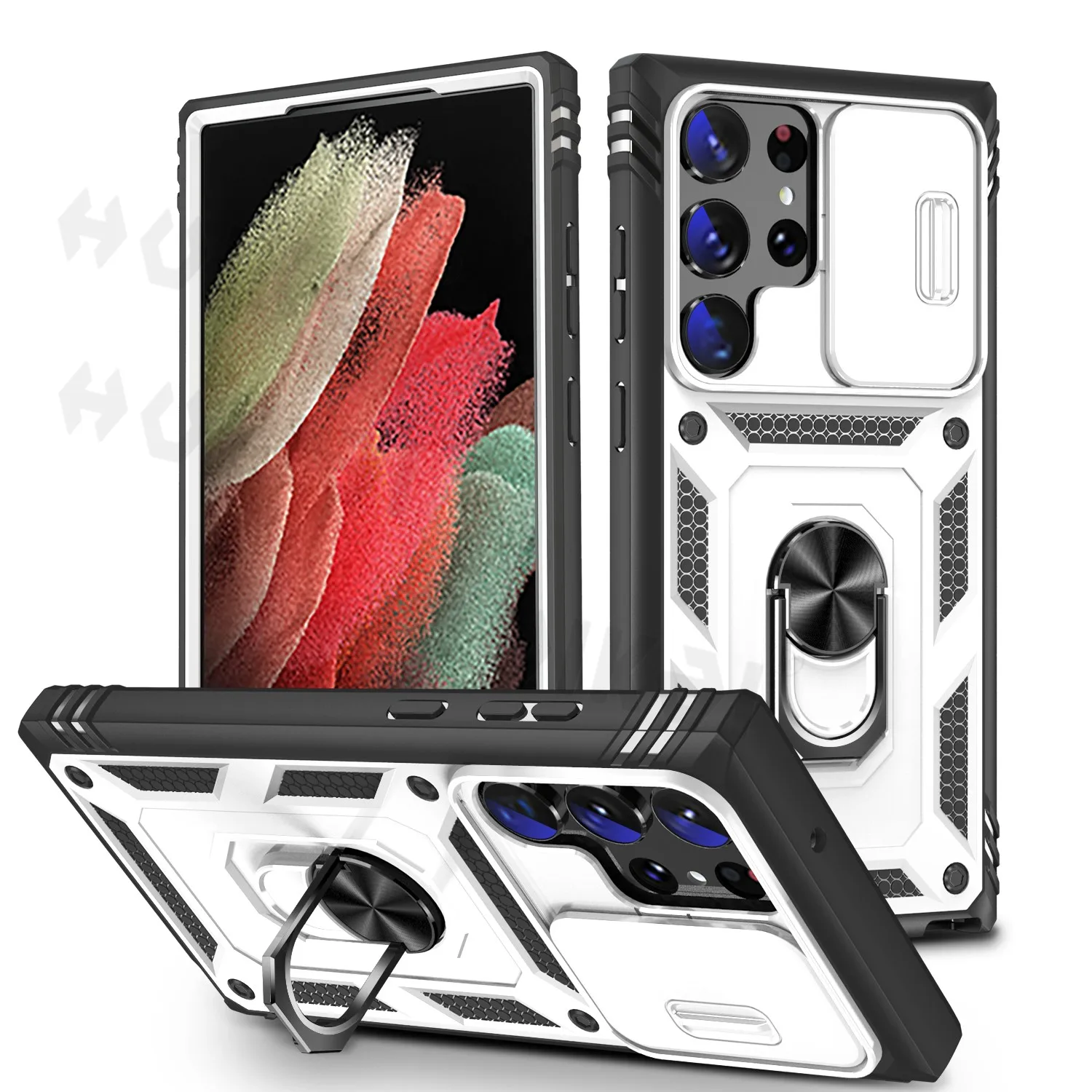 Kamera-Schiebeobjektiv-Hülle für Samsung Galaxy S25 Ultra S24 Ultra S24 FE S23 FE A55 A16 A15 A54 A52 A35 Schutzqualität Rugged Cove – Detail 16