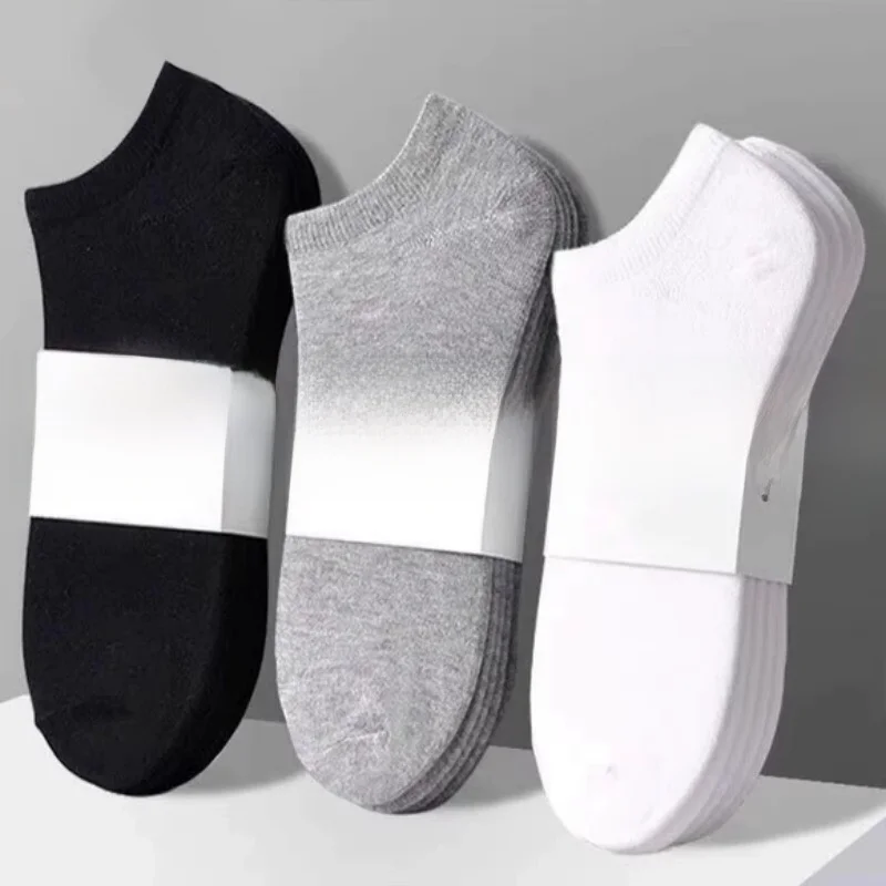

Men's Disposable Cotton Socks 100 Pairs Color Short Sports Tube Socks Breathable Comfortable All Season Anti-Odor