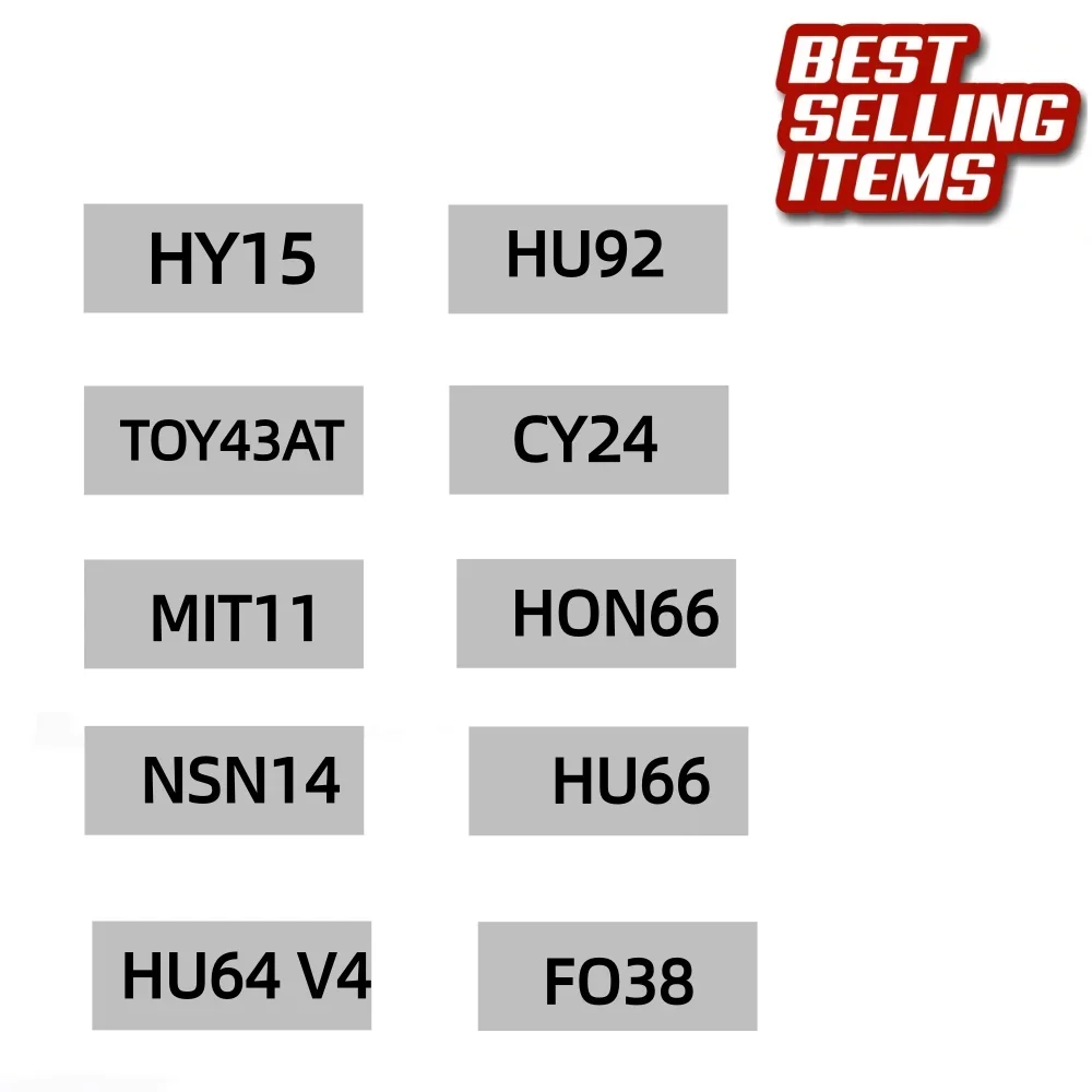 best-selling USA market lishi 2 in 1 MAZ24 HU100 HU100 (10) HU101 TOY48 DAT17 SIP22 GM37 TOY43R IGN B111