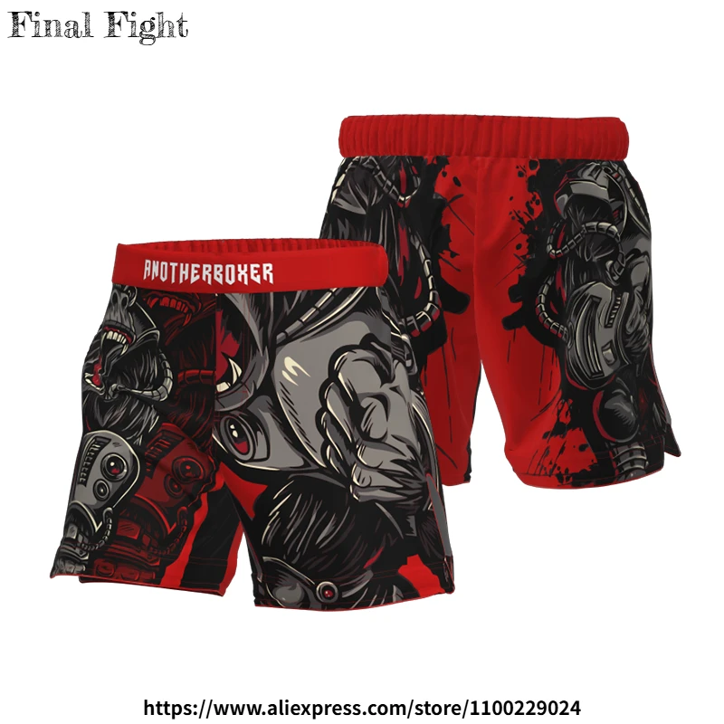 

Шорты для ММА и BJJ для мужчин и женщин, 5-дюймовые, для тренажерного зала, бокса, грэпплинга, единоборств, джиу-джитсу, кикбоксинга, боев в клетке