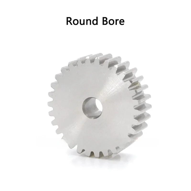 70T-160T 1 Module 304 Stainless Steel Spur Gear 70/72/74/75/76/78/80/85/90/100/110/120/130/140/150/160 Teeth 1M Cylindrical Gear