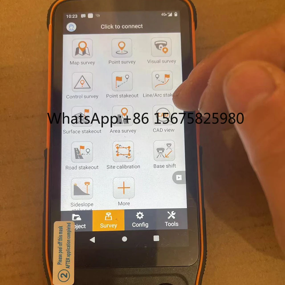Landstar8 GNSS RTK Software CHC Android APP Field Surveying Data Collection Program