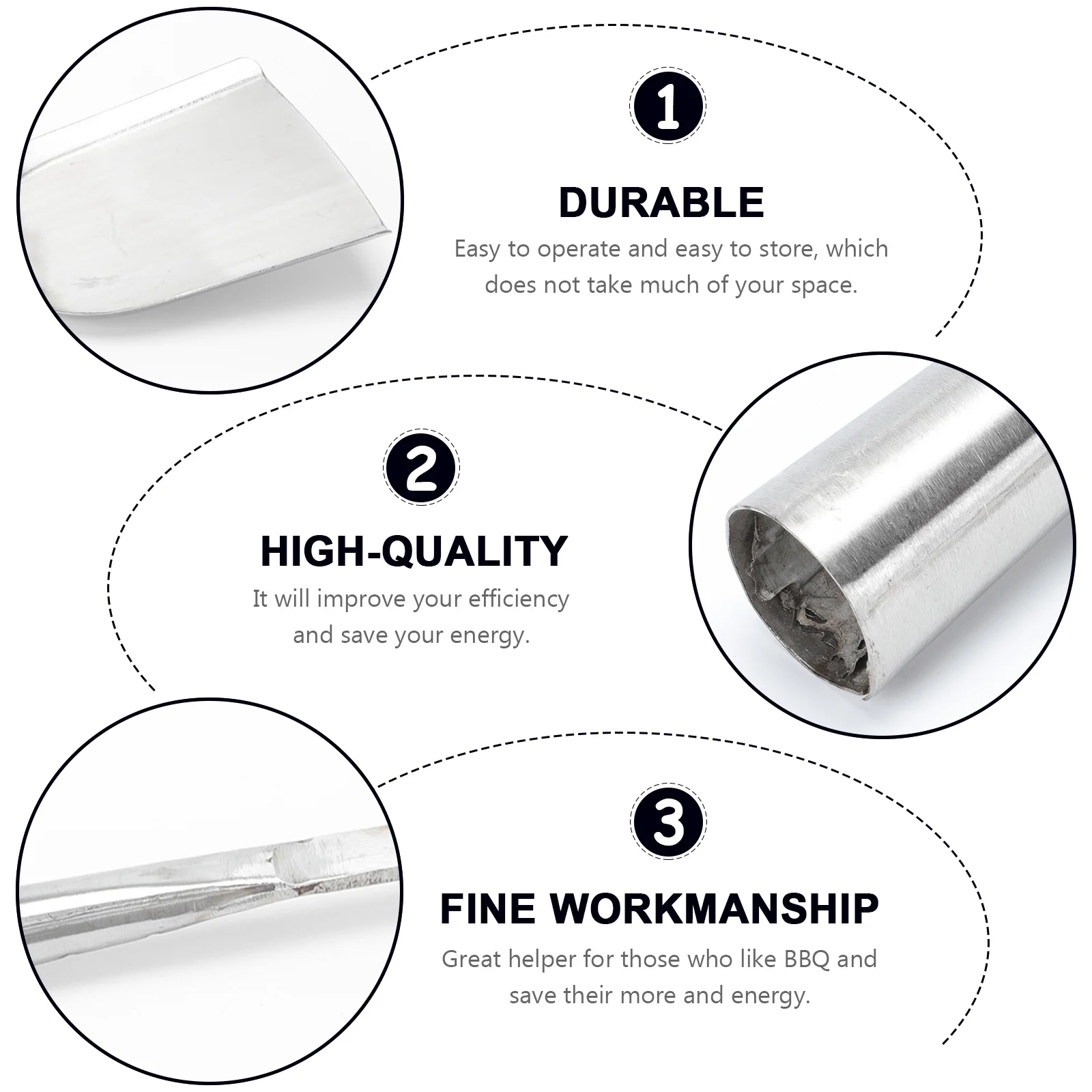 

Практичная сверхмощная лопата для золы, лопатка для барбекю, древесный уголь, кухонный инструмент, многофункциональный камин, лопатка для барбекю, эффективный совок