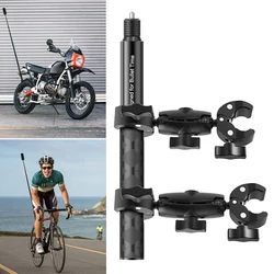 Motorcycle Bike Mount kit for Insta360 X2 X3 X4 Double Clamps Handlebar Holder for GoPro DJI Accessories