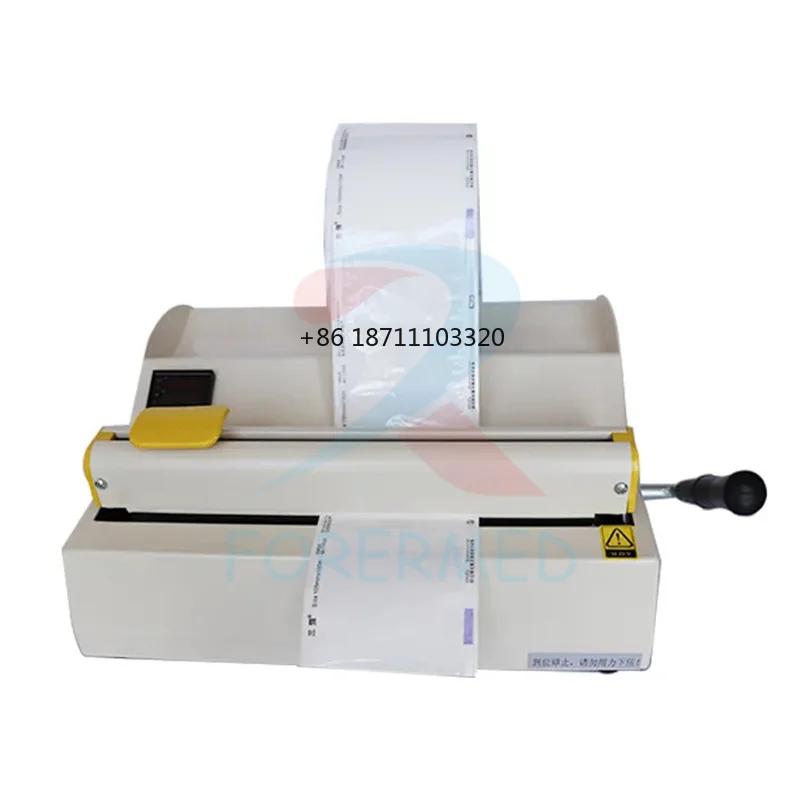 Heat Sealing Machine Manual Sealer Machine Semi-auto Dental Sealing Machine Sterilizer Portable Heat Sealer