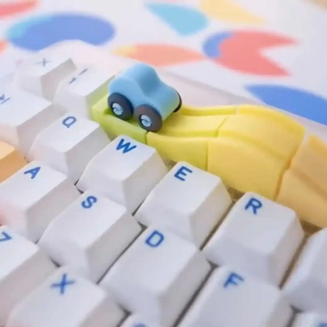 Roller Coaster Keycaps Customized Three-dimensional Keycaps Personalized Resin Keycaps for Cross-switch Mechanical Keyboards
