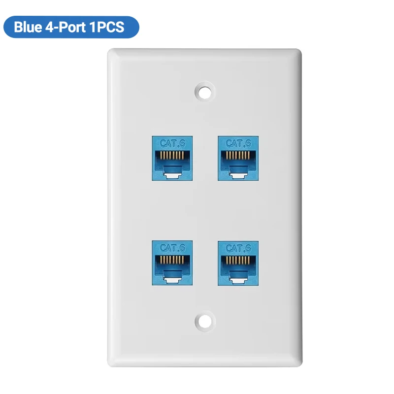 Variant: Blue 4-Port 1PCS