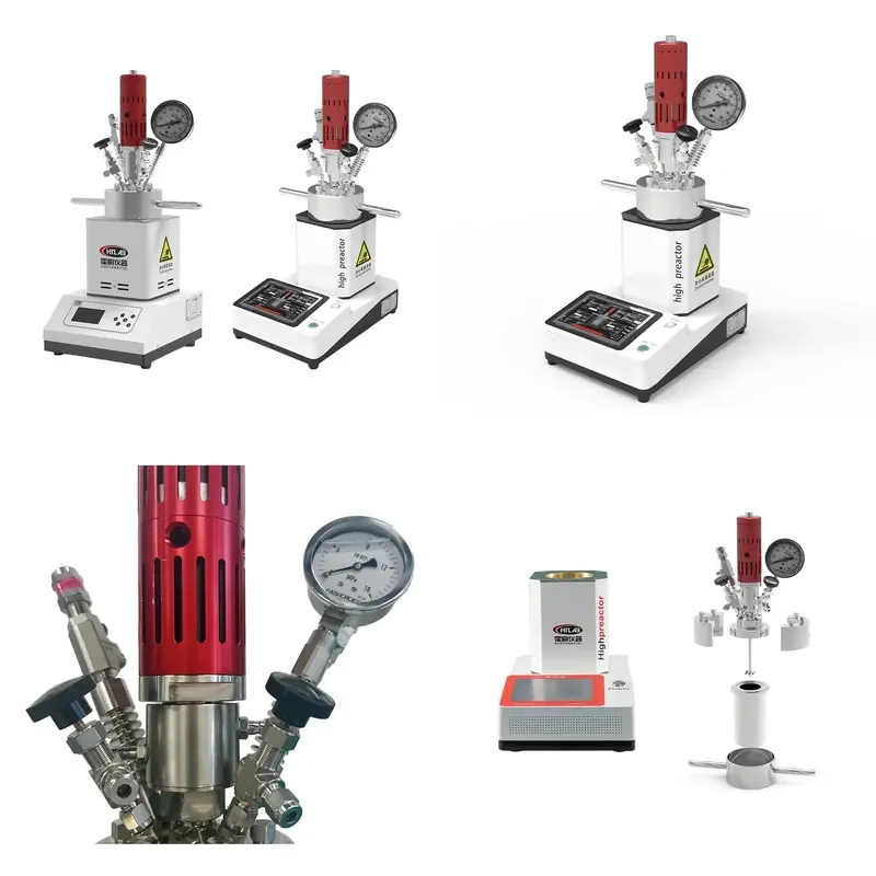 for Touch Screen Control Intelligent Quick open 12.5MPa Pressure Mechanical Stirred Small Pyrolysis Reactor Price