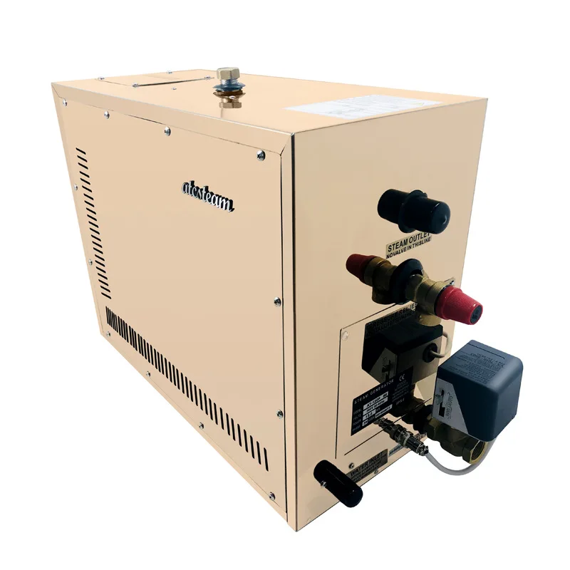

Steam Generator Sauna Room Control Steaming Bath Machine Stainless Steel For Home Spa Furnace Steamer AT-30S