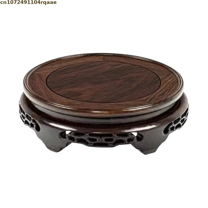 Miniature Wooden Sorting Table Figurine Vase Display Stand Bonsai Plant Shelf Coffee Tea Sets Pedestal Standing Flower Base