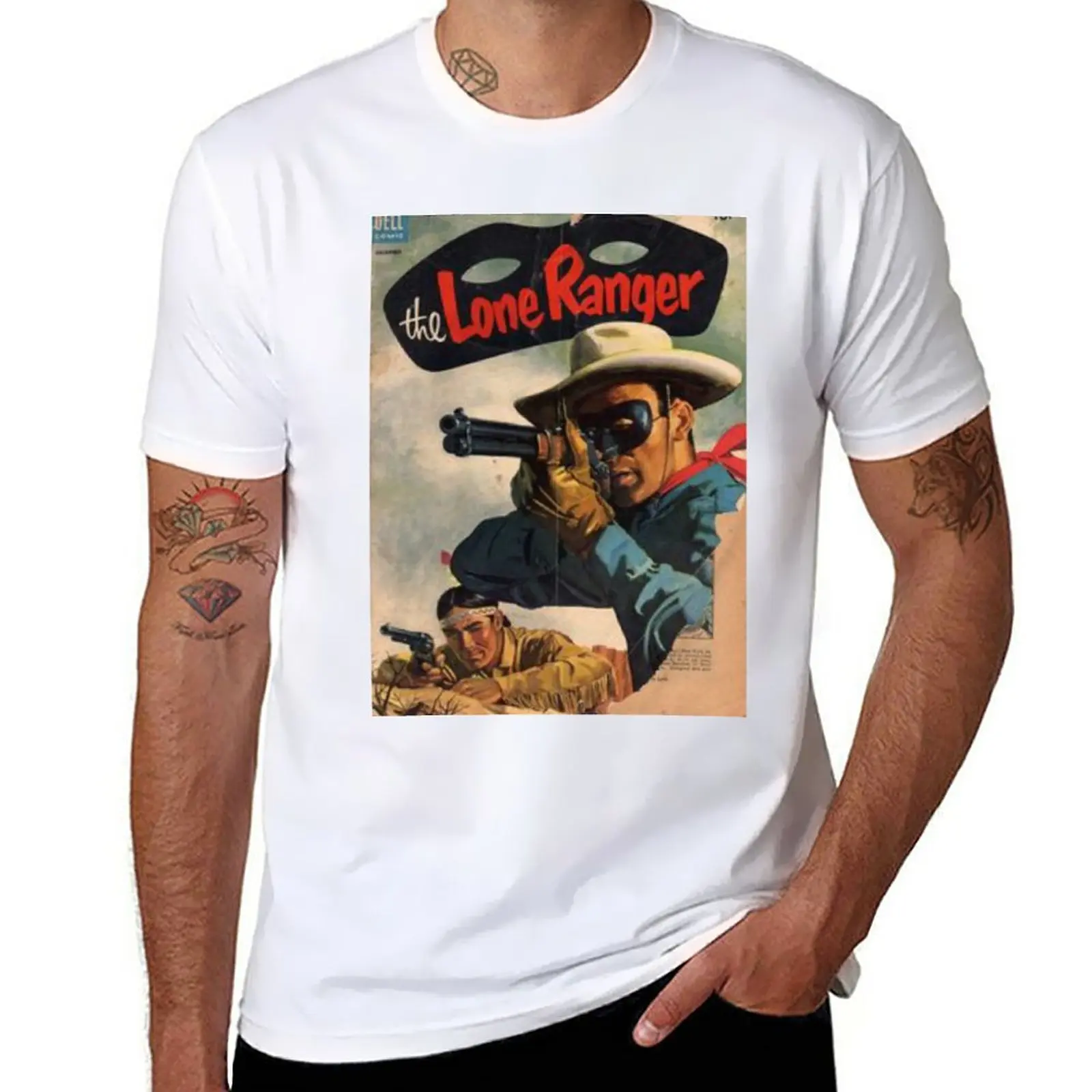 

New Lone Ranger T-Shirt kawaii clothes t shirt man sublime t shirt t-shirts man black t-shirts for men