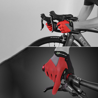ROCKBROS MTB Bike Cycling Gloves Touch Screen Riding Glove Full Finger Windproof Warm Motorcycle Glove Men Women Sport Equipment