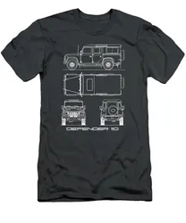 Defender 110 Blueprint T-Shirt