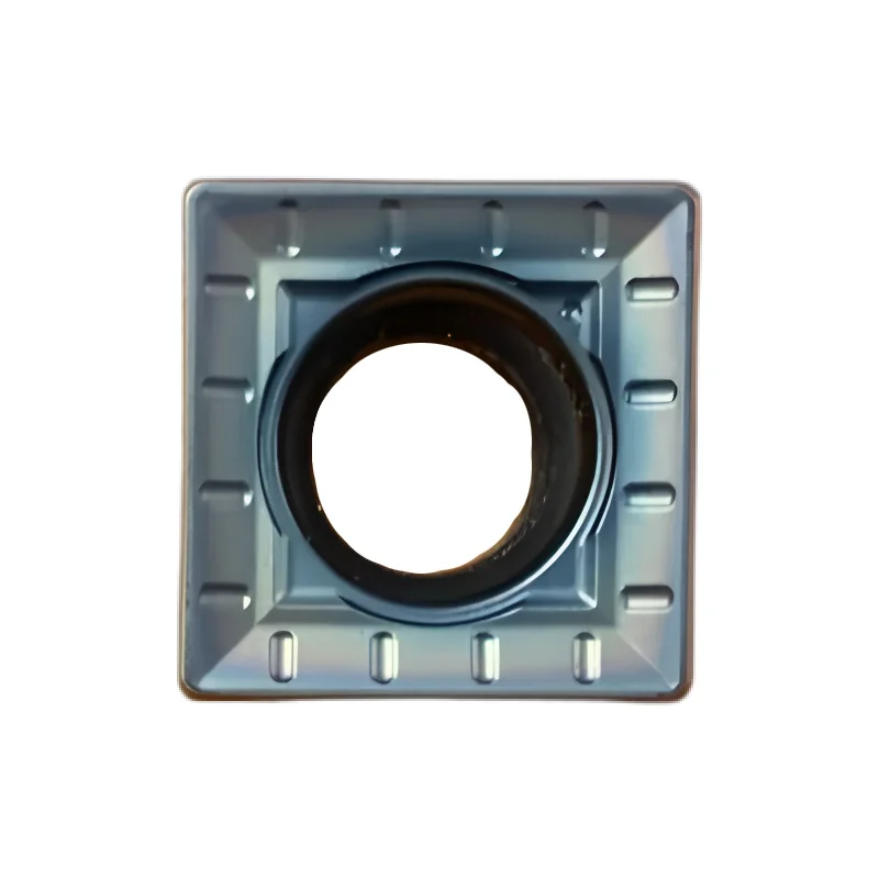 حشوات مطحنة شل قابلة للفهرسة طلاء قوس قزح SPMT120606-D51 تصنيع عالمي للصلب والفولاذ المقاوم للصدأ والحديد الزهر #2