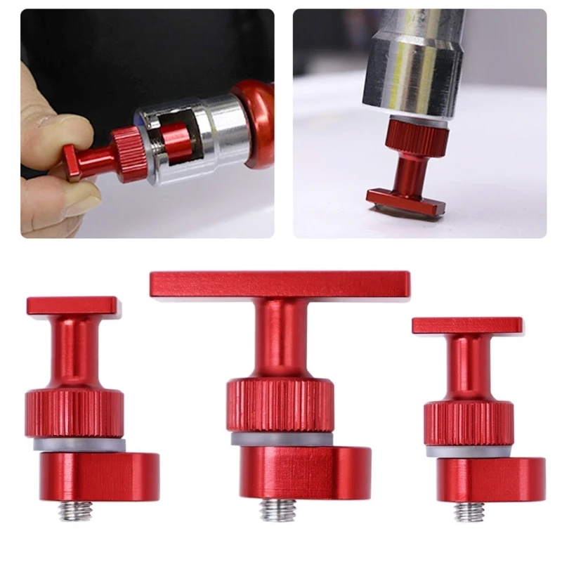 

A2UC 3Pcs Lockable Puller Adjustable Automotive Dent Repair Tool Gasket Aluminum Thickened Drawing Plate Dent Repair Part