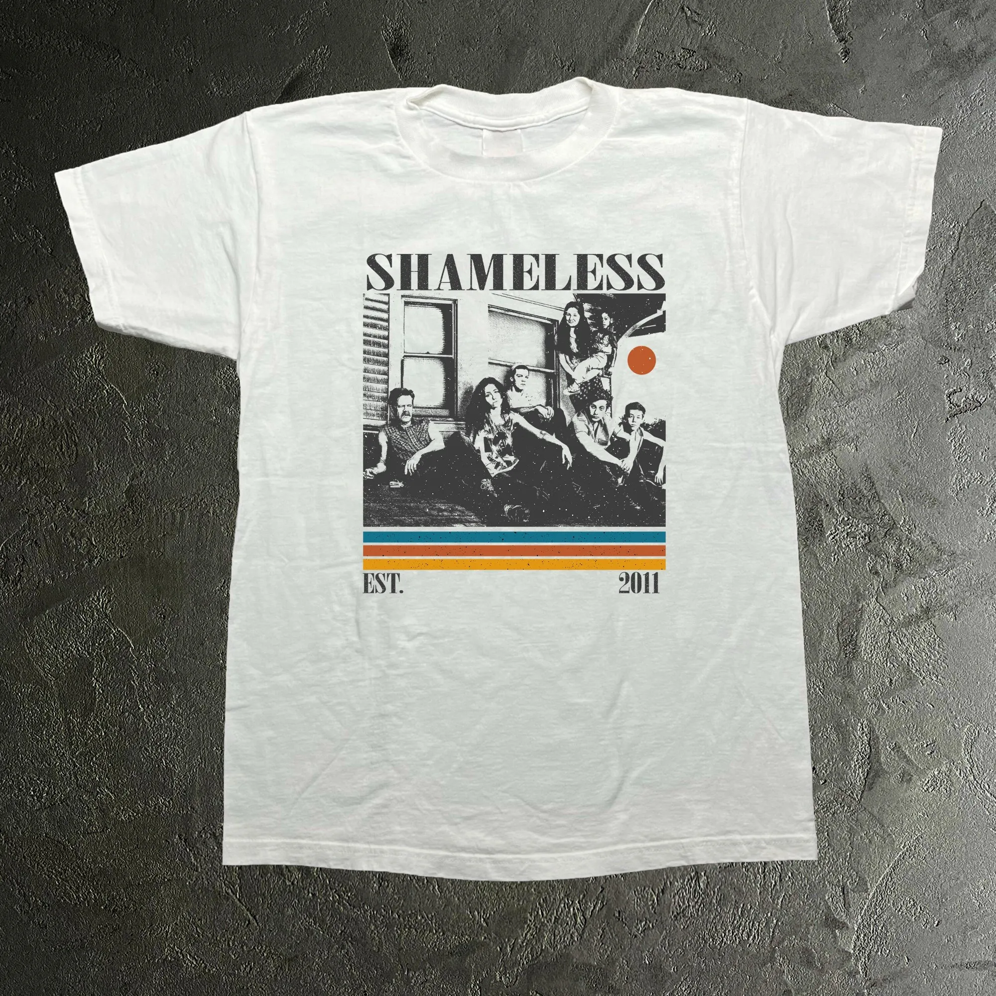 الرجعية وقح المسلسلات التلفزيونية الراحة الألوان تي شيرت للرجال النساء خمر الرجعية التي شيرت مضحك هدية التي شيرت Unseix ل مروحة التلفزيون هدية #2