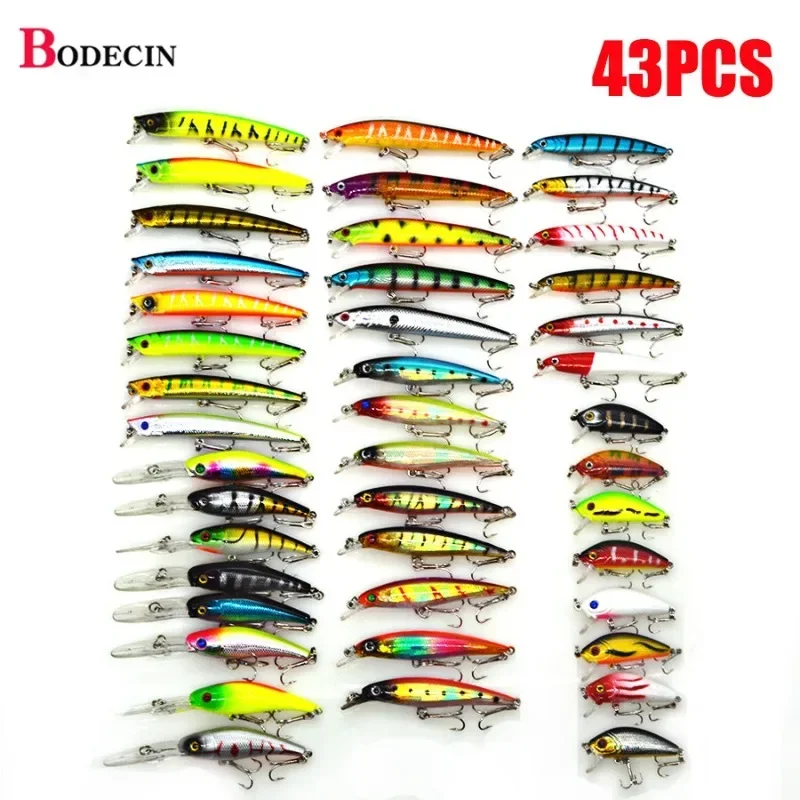 Sea Artificial Lures For Fishing Crank Bait Topwater Set Wobblers Pike Trolling Hard Lure Peche Swimbait Fake Baits Trolls