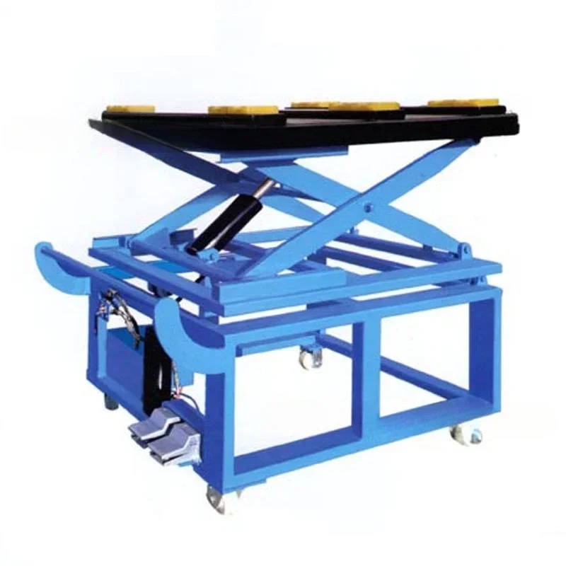 Electric vehicle battery inspection and maintenance bracket New energy vehicle battery disassembly and assembly lift table 1T