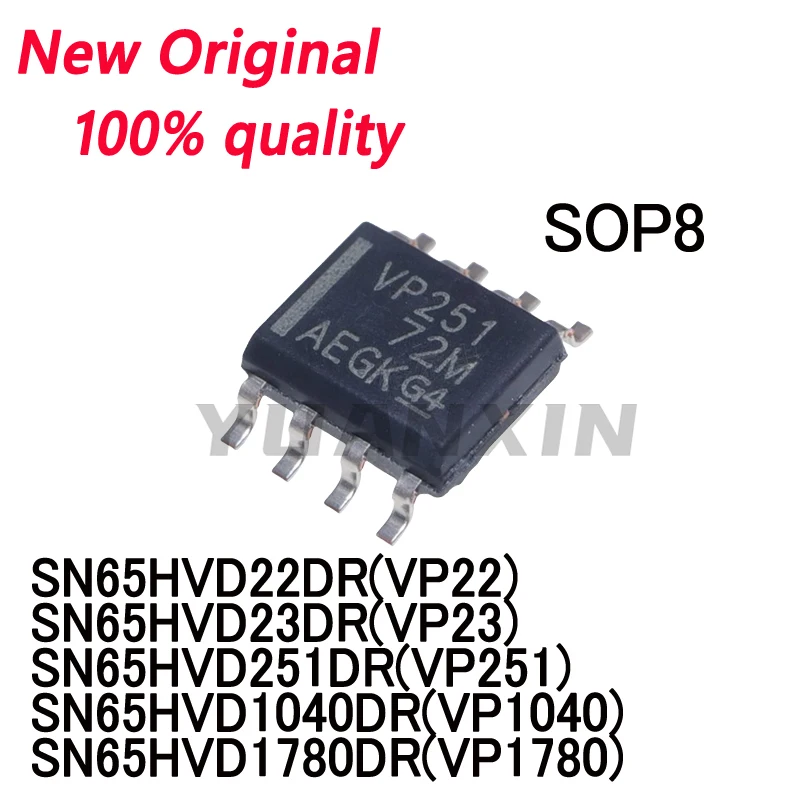 10/pcs neue sn65hvd22dr vp22 sn65hvd23dr vp23 sn65hvd251dr vp251 sn65hvd1040dr vp1040 sn65hvd1780dr vp1780 Chip auf Lager