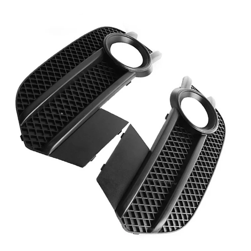 Front Left Right Bumper Fog Light Grille Cover Cap For  Q3 2012 2013-2015 EU Version 8U0807681A 8U0807682A