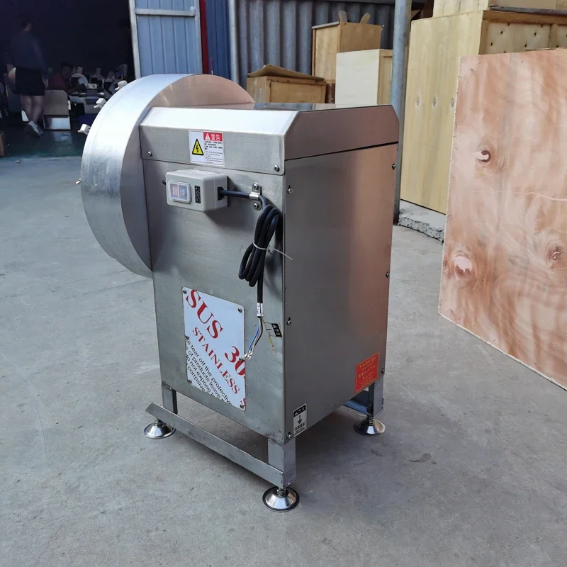 آلة قطع الموز الطويلة المشهورة، آلة تقطيع البطاطس والفجل الصغيرة المصنوعة من الفولاذ المقاوم للصدأ