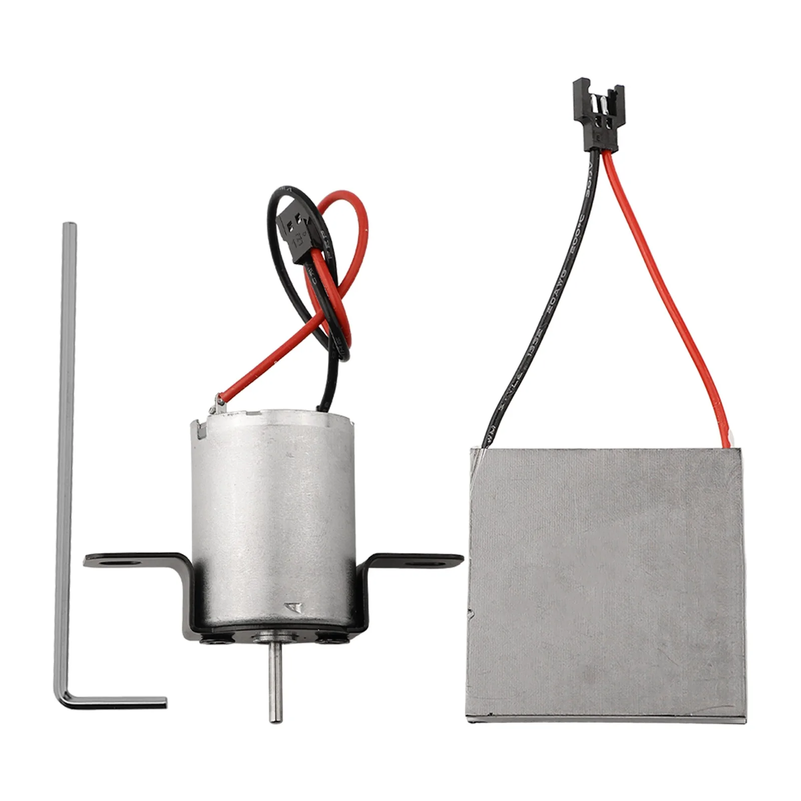 Metal Fireplace Fan Motor And Power Generation Sheet Replacement Kit For Heat Powered Wood Stove Chimney Quiet Energy Saving